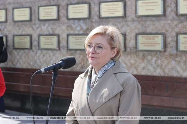 Обновленная республиканская Доска почета открылась в Минске