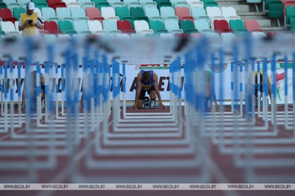 На стадионе "Динамо" завершился чемпионат Беларуси по легкой атлетике
