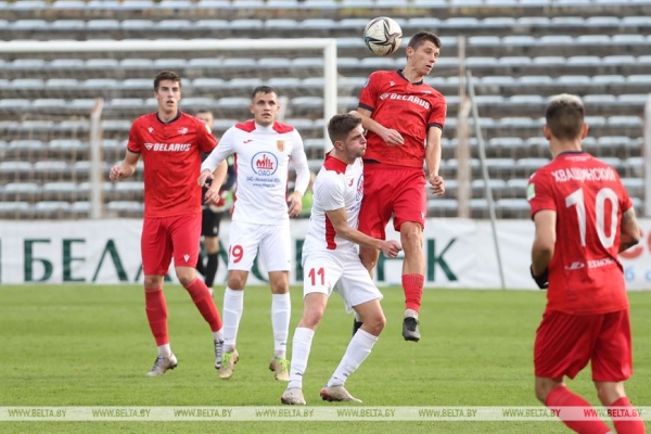 ФОТОФАКТ: Футболисты "Минска" обыграли "Славию" на старте 26-го тура чемпионата Беларуси