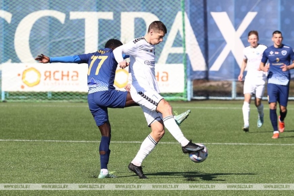 "Энергетик-БГУ" выиграл у футболистов "Слуцка" в чемпионате Беларуси