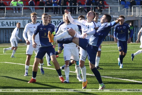 "Энергетик-БГУ" выиграл у футболистов "Слуцка" в чемпионате Беларуси
