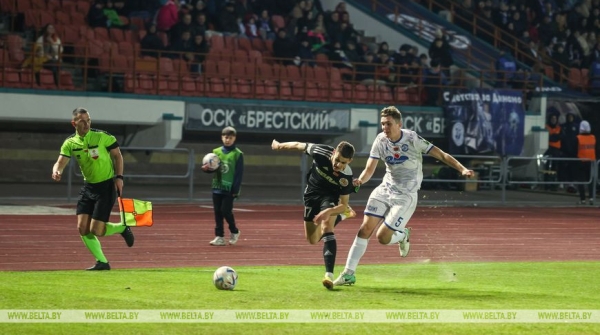 ФОТОФАКТ: Брестское "Динамо" уступило жодинскому "Торпедо-Белаз" в стартовом этапе чемпионата Беларуси по футболу