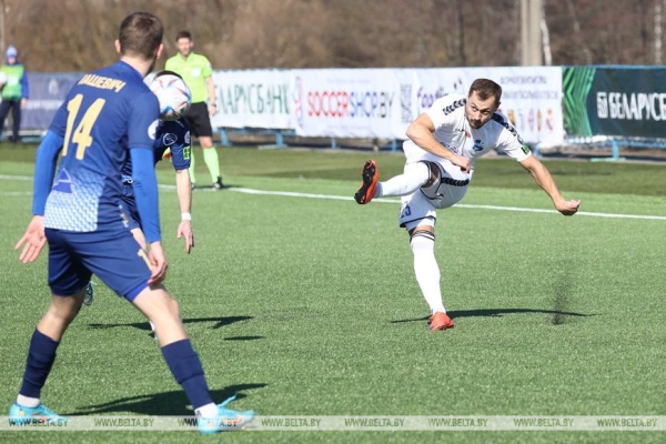 "Энергетик-БГУ" выиграл у футболистов "Слуцка" в чемпионате Беларуси