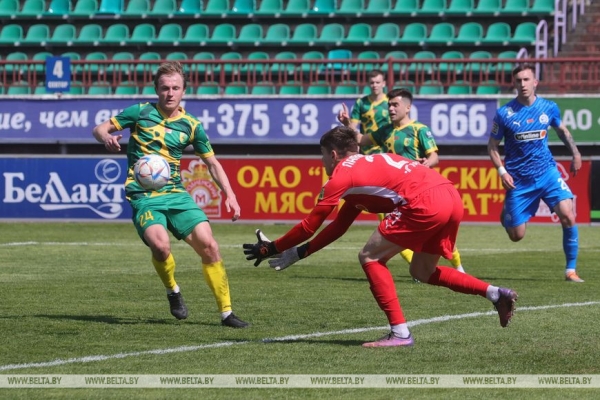 Минское "Динамо" потеряло первые очки в чемпионате Беларуси