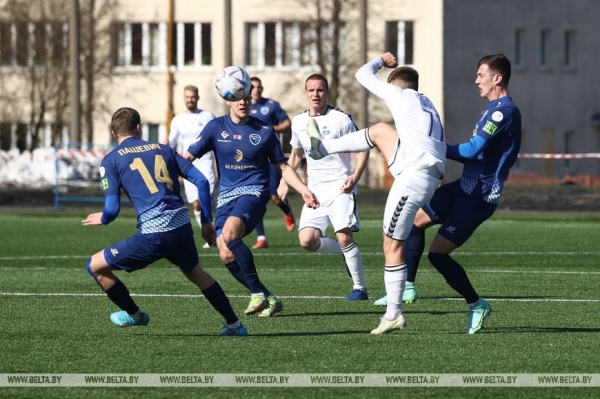 "Энергетик-БГУ" выиграл у футболистов "Слуцка" в чемпионате Беларуси