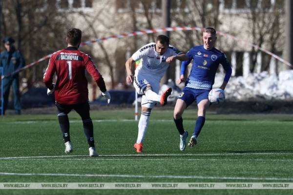 "Энергетик-БГУ" выиграл у футболистов "Слуцка" в чемпионате Беларуси