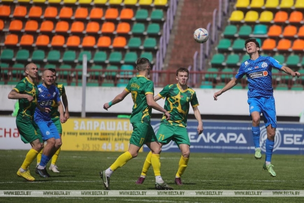 Минское "Динамо" потеряло первые очки в чемпионате Беларуси