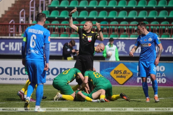 Минское "Динамо" потеряло первые очки в чемпионате Беларуси