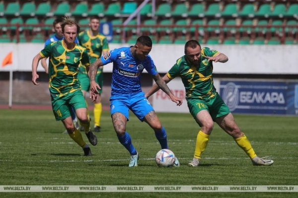 Минское "Динамо" потеряло первые очки в чемпионате Беларуси