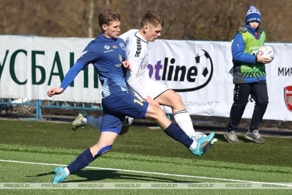 "Энергетик-БГУ" выиграл у футболистов "Слуцка" в чемпионате Беларуси