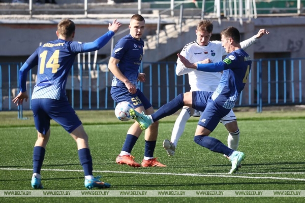 "Энергетик-БГУ" выиграл у футболистов "Слуцка" в чемпионате Беларуси