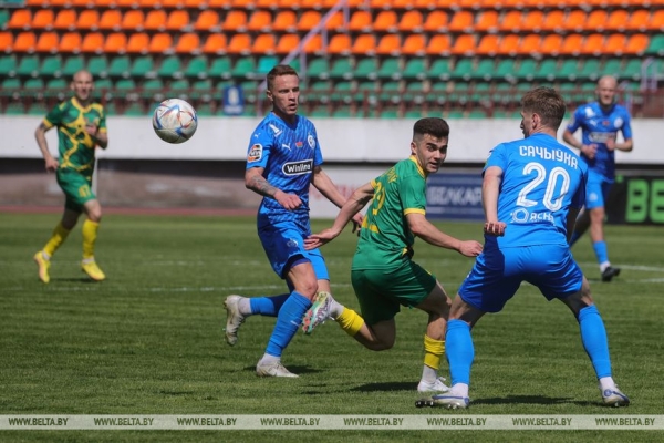 Минское "Динамо" потеряло первые очки в чемпионате Беларуси