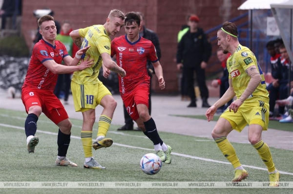 Футболисты БАТЭ и "Минска" сыграли вничью в чемпионате Беларуси