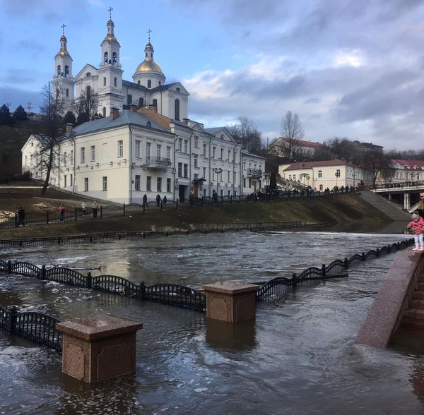 Как золотая рыбка в Витебске утонула