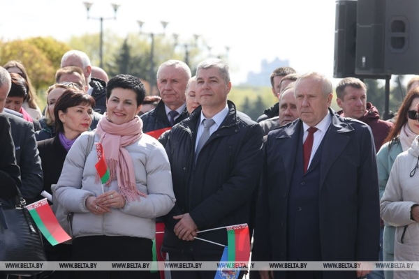 Обновленная республиканская Доска почета открылась в Минске