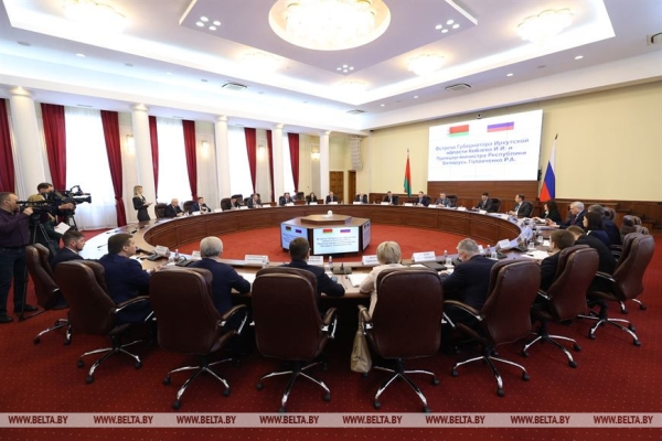 Головченко: показатели товарооборота Беларуси и Иркутской области за два месяца увеличились