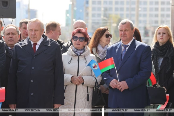 Обновленная республиканская Доска почета открылась в Минске